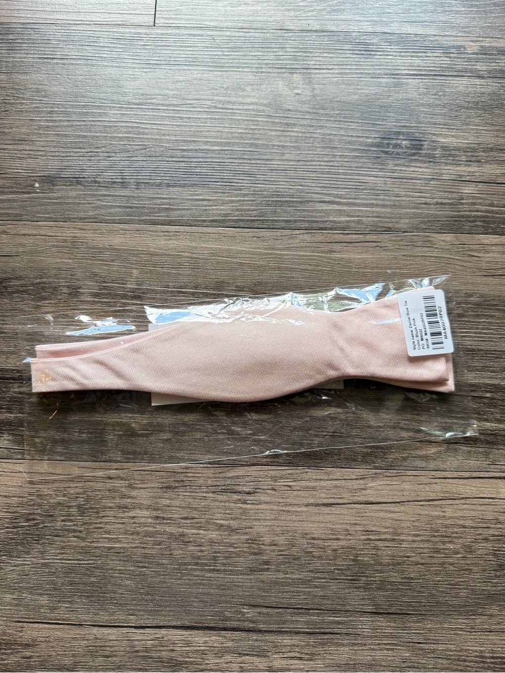Birdy Grey Pale Pink Men's Bow Tie